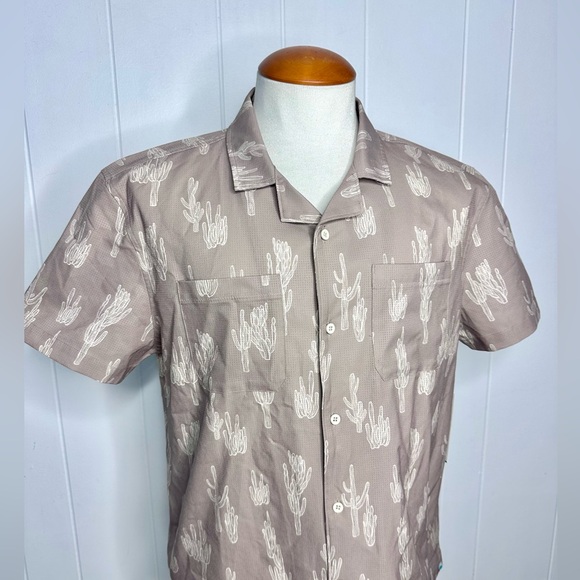 NWT Wellen Airweave Performance Camp Collar Shirt - Huckberry - Picture 2 of 12